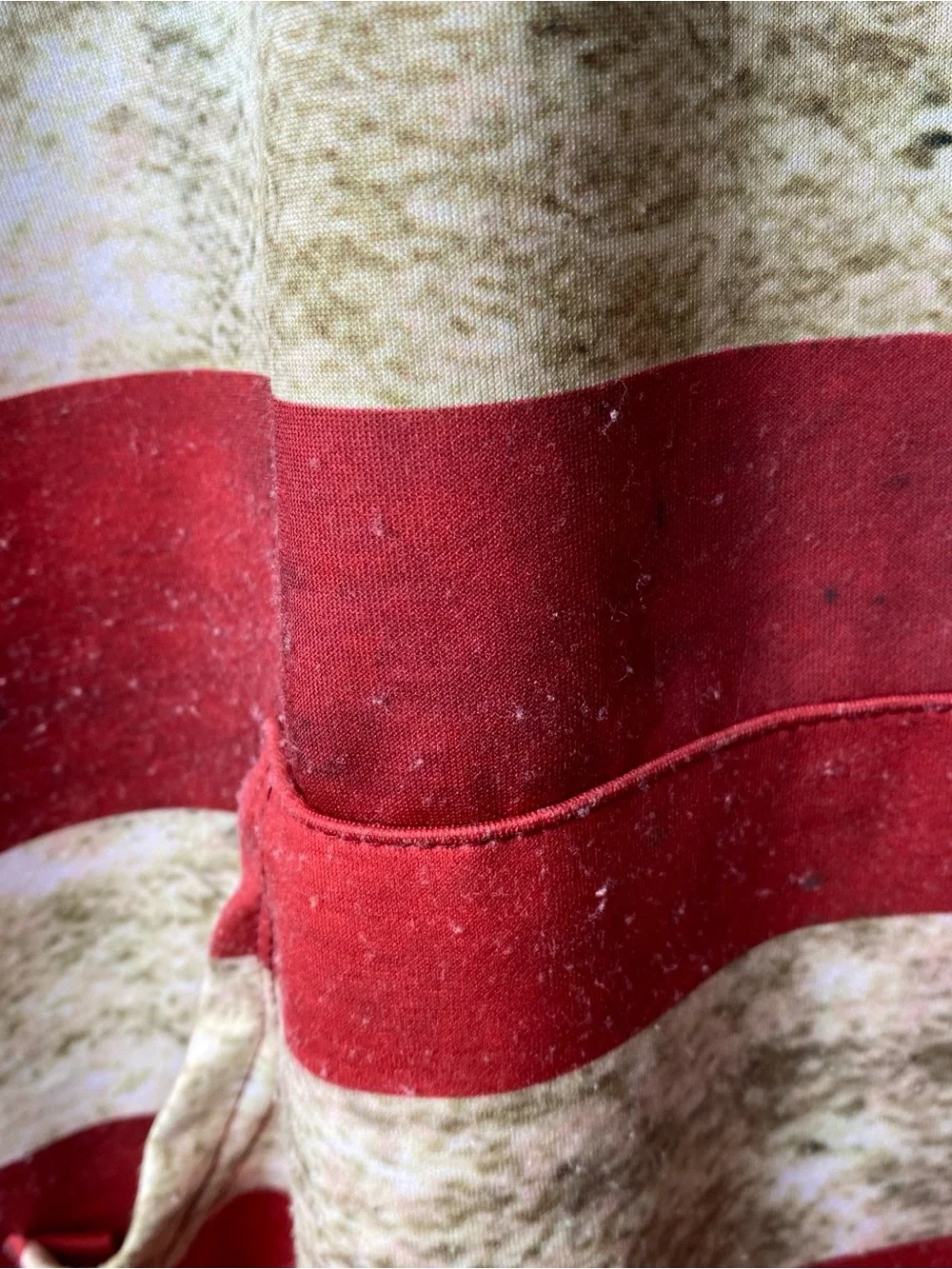 American Flag Hoodie Sweatshirt - Red, Blue & White